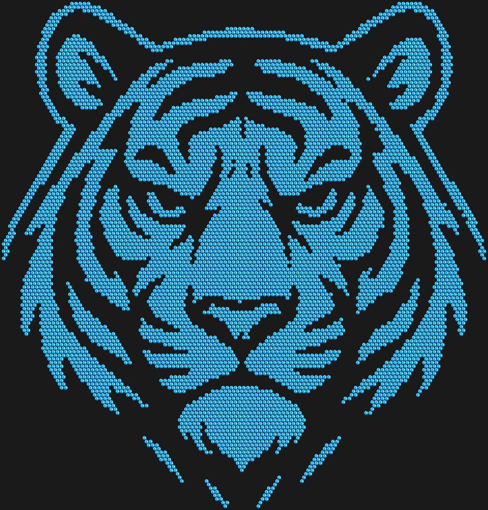 Трафарет Tiger — RHT_TIGER1_SS16_LT_SAPPHIRE