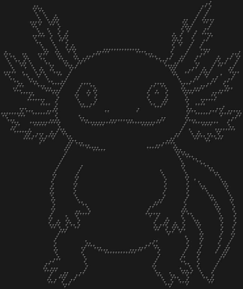 Трафарет Axolotl — RHT_AXOLOTL1_SS10_JET_BLACK