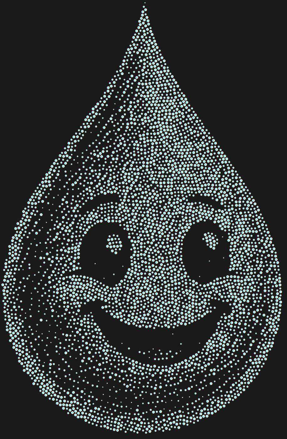 Трафарет Капля — RAINDROP1