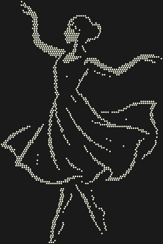Трафарет Dancer — RHT_DANCER1_SS6_CRYSTAL_AB