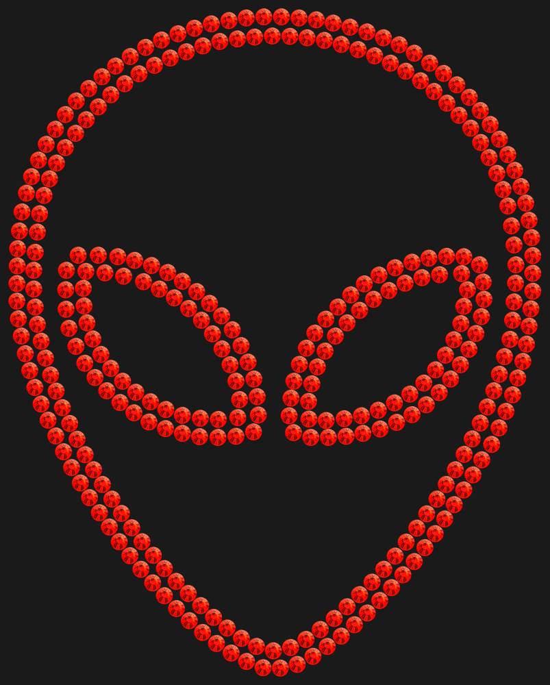 Трафарет Alien — RHT_UFO1_SS16_LT_SIAM