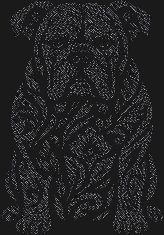 Трафарет Bulldog — RHT_BULLDOG1_SS5_JET_BLACK