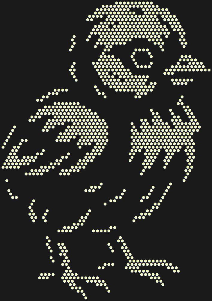 Трафарет Chick — RHT_CHICK1_SS6_CRYSTAL_AB