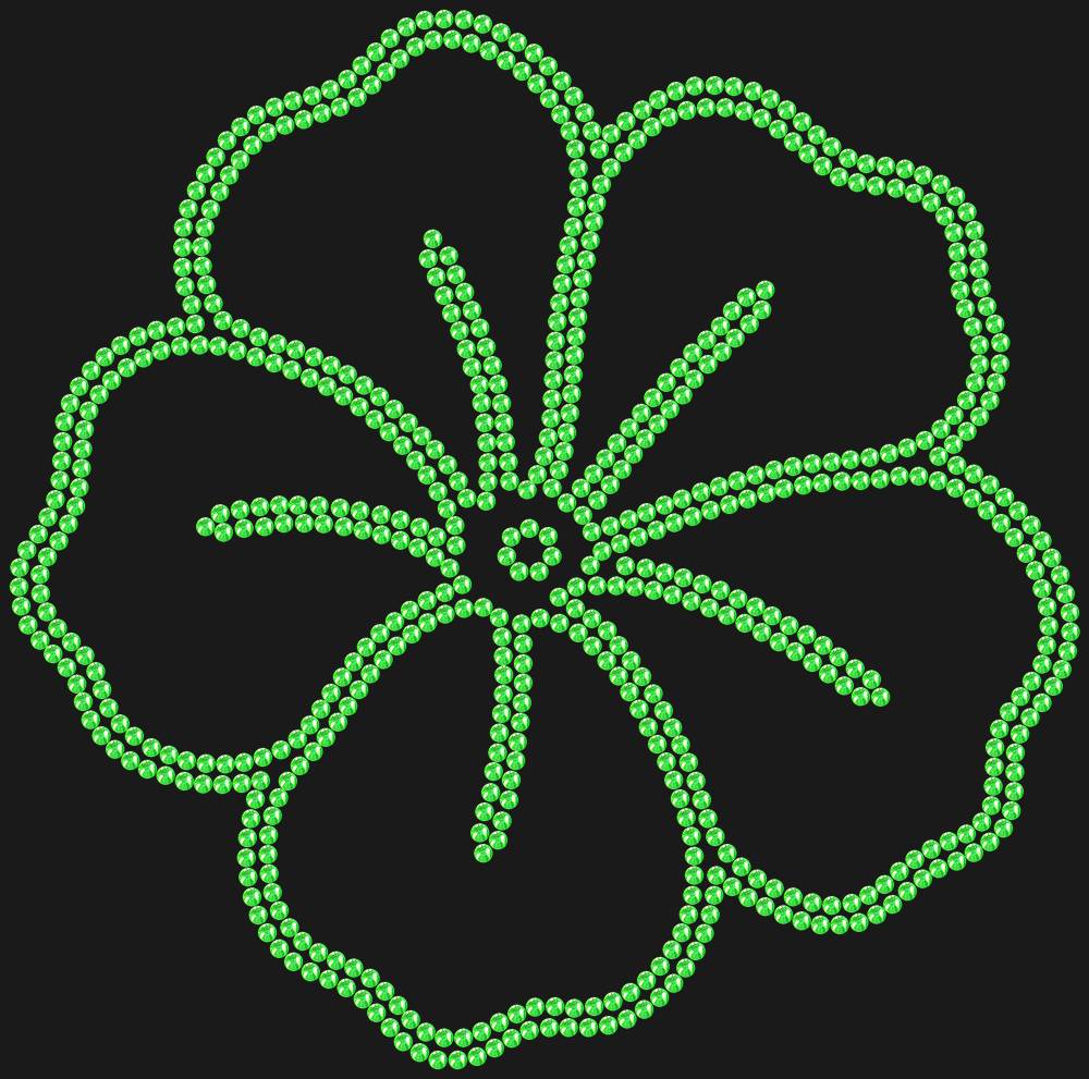 Трафарет Petunia — RHT_PETUNIA1_SS10_LT_PERIDOT