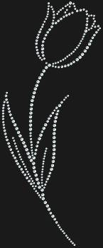 Тюльпан из 309 страз – это не просто декор, а букет ярких эмоций, распускающийся на холсте вашей мечты.