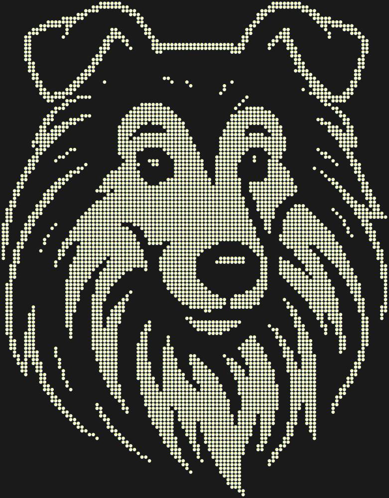 Трафарет Collie — RHT_DOG2_SS16_CRYSTAL_AB