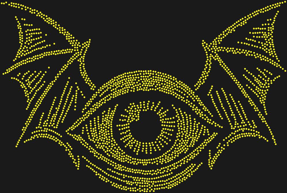 Трафарет Летучий глаз — RHT_FLIGHTEYE1_SS10_CITRINE