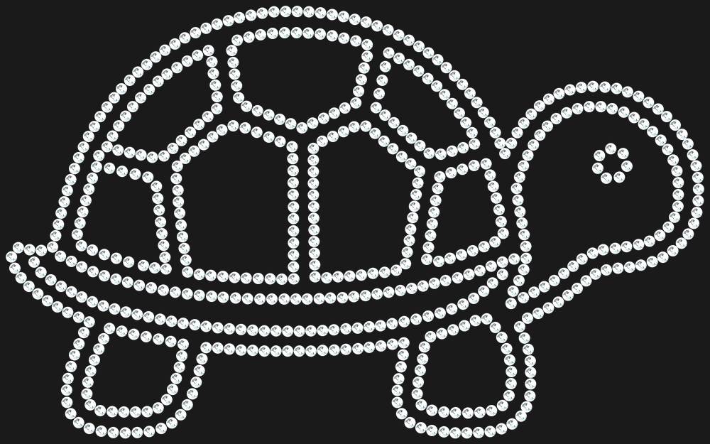 Трафарет Turtle — RHT_TURTTLE1_SS10_CRYSTAL_CLEAR