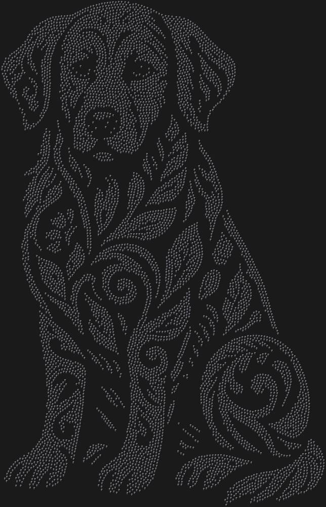 Трафарет Labrador Retriever — RHT_LABRADOR1_SS12_JET_BLACK