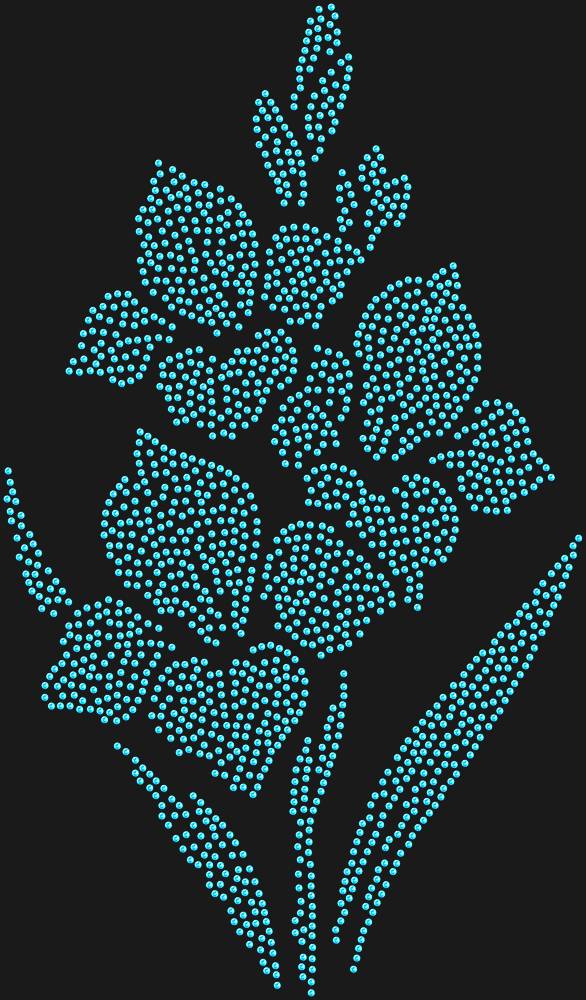 Трафарет Gladioli — RHT_GLADIOLUS1_SS16_LT_SAPPHIRE