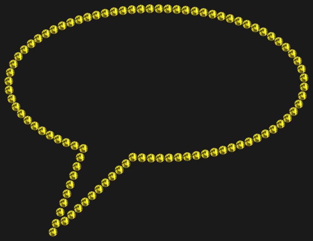 Трафарет Speech bubble — RHT_BUBBLE1_SS16_OLIVE