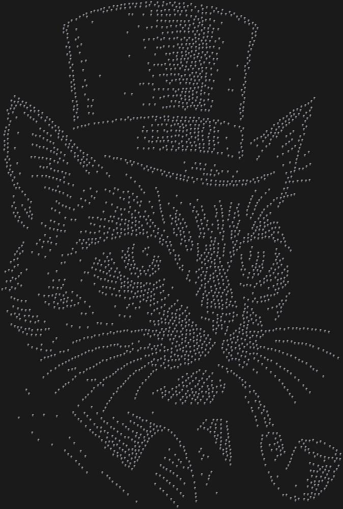 Трафарет Кот в шляпе — RHT_CAT2_SS16_JET_BLACK