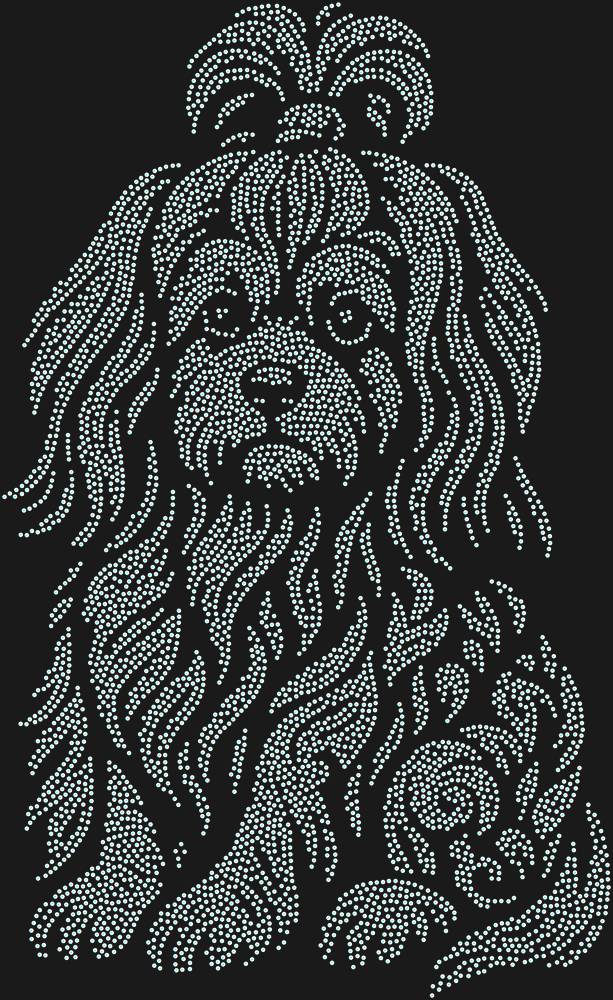 Трафарет Ши-тцу — RHT_SHIHTZU1_SS20_CRYSTAL_AB_DMC
