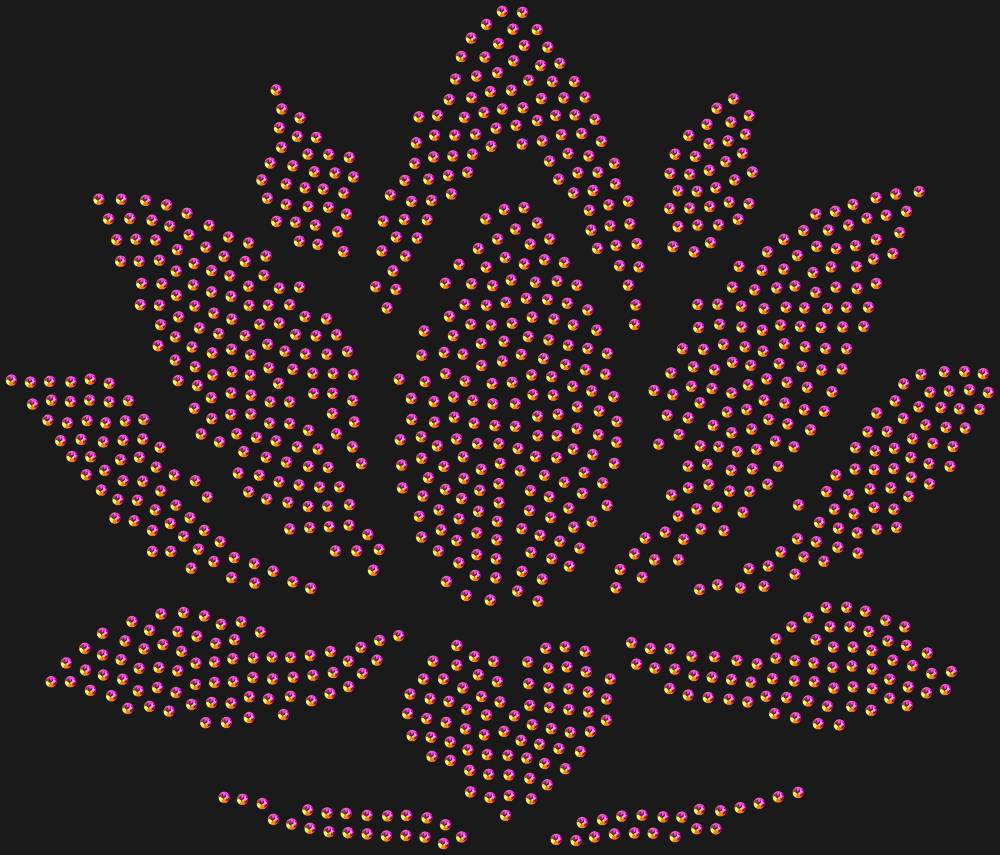 Трафарет Lotus — RHT_LOTUS2_SS16_RAINBOW