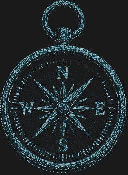 Рисунок из страз по номерам «Компас». Откройте для себя 5696 искрящихся путей к истине, где каждая страза – звезда, ведущая вас к мечте.