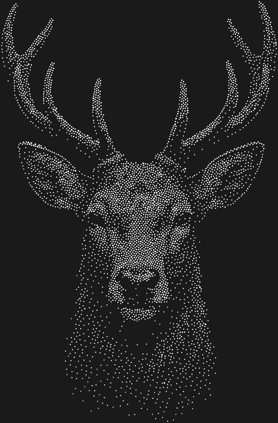 Трафарет Олень — DEER5