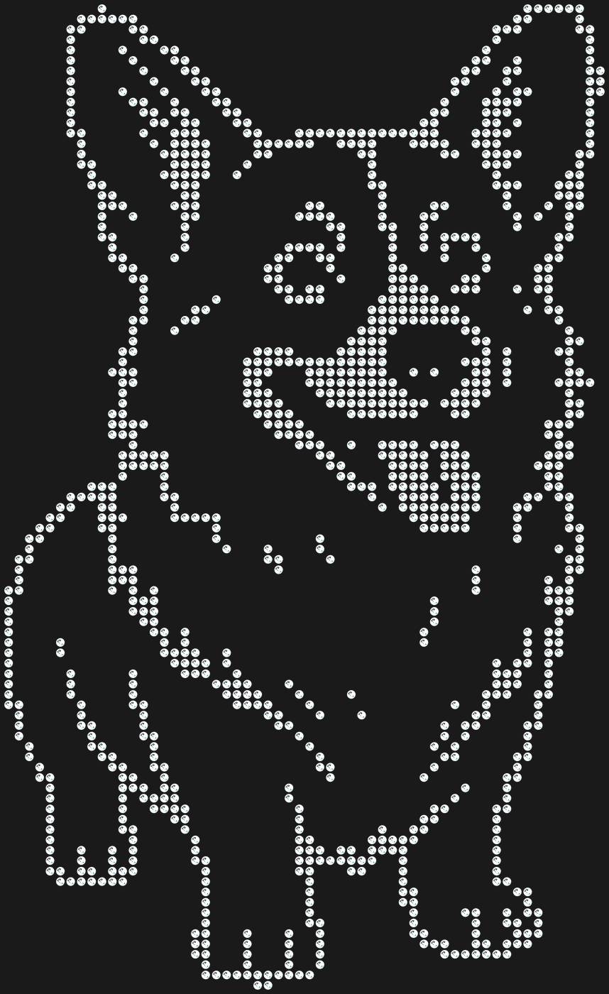 Трафарет Corgi — CORGI1
