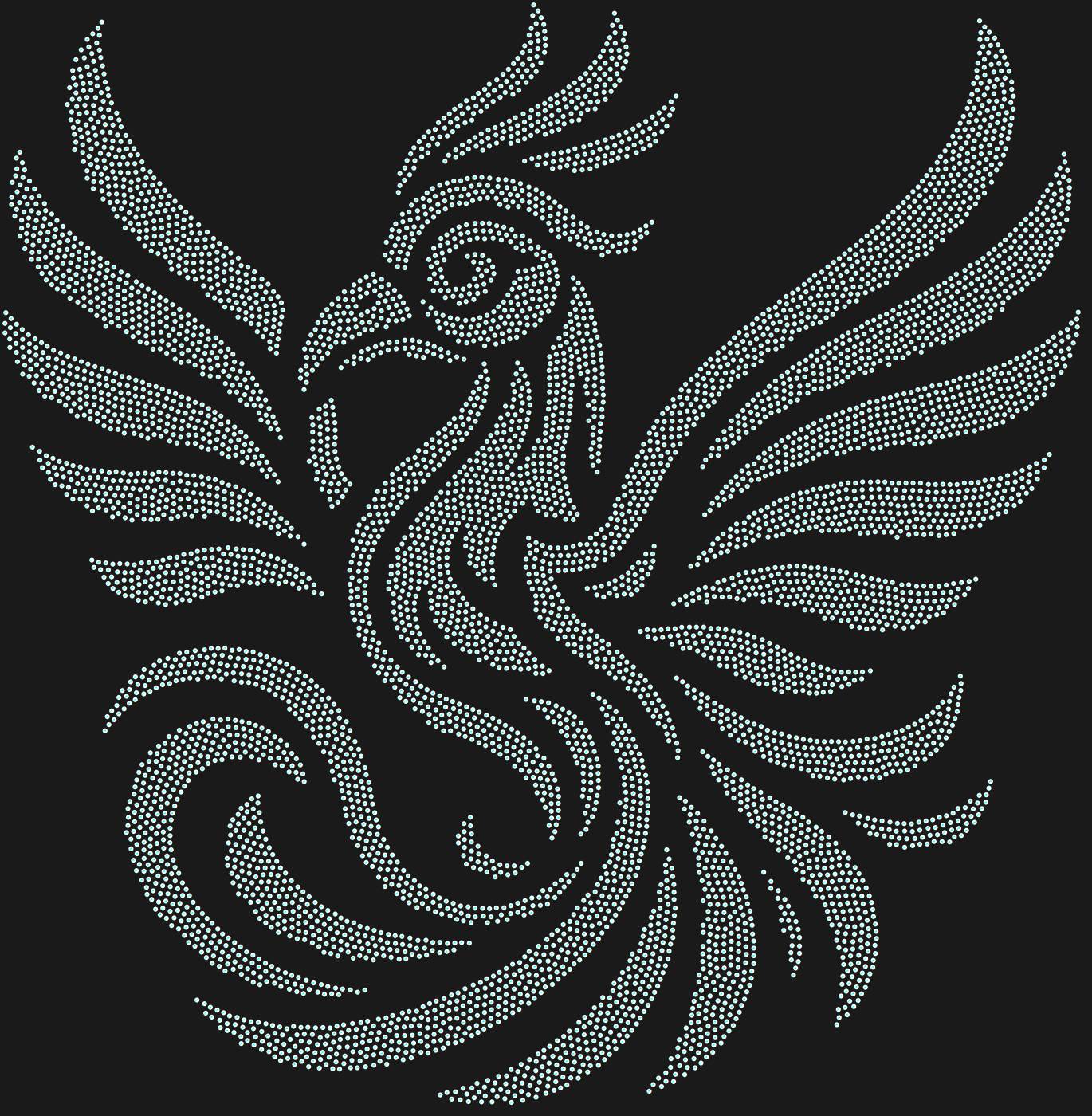 Трафарет Маска Жар-птица - Европа — FIREBIRDMASK1