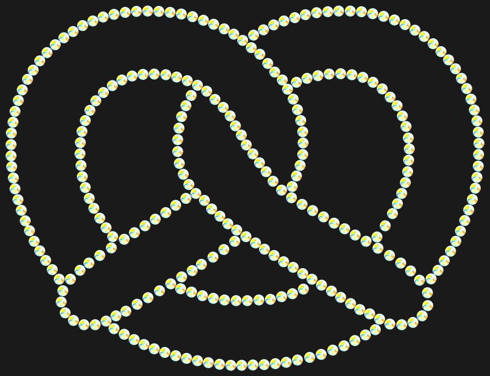 Трафарет Pretzel — RHT_PRETZEL1_SS10_CRYSTAL_AB