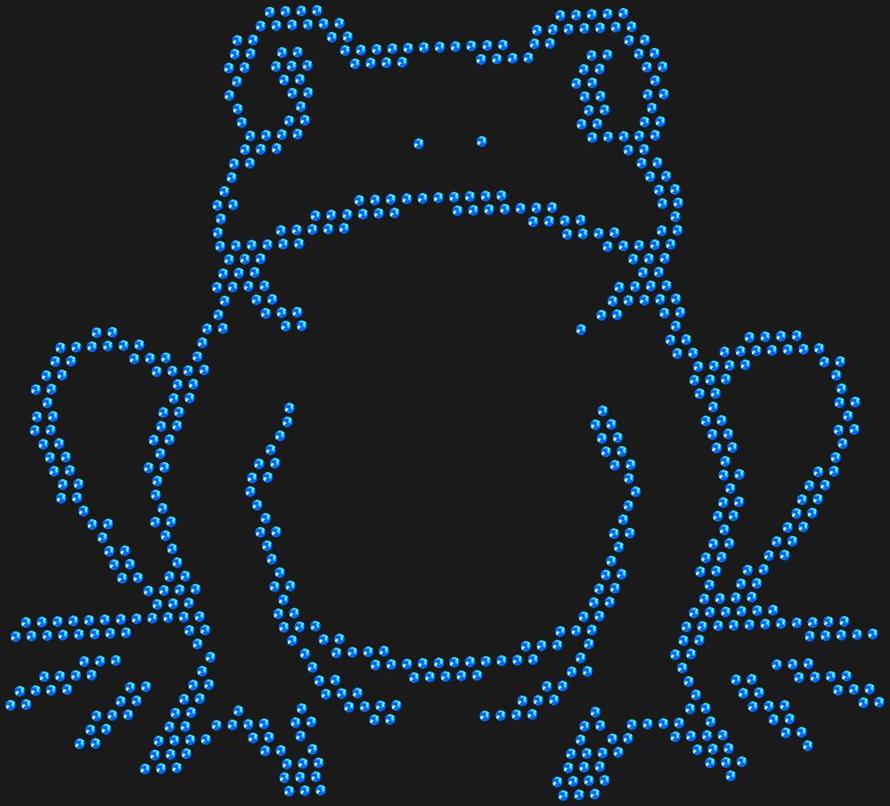 Трафарет Frog — RHT_FROG1_SS16_SAPPHIRE