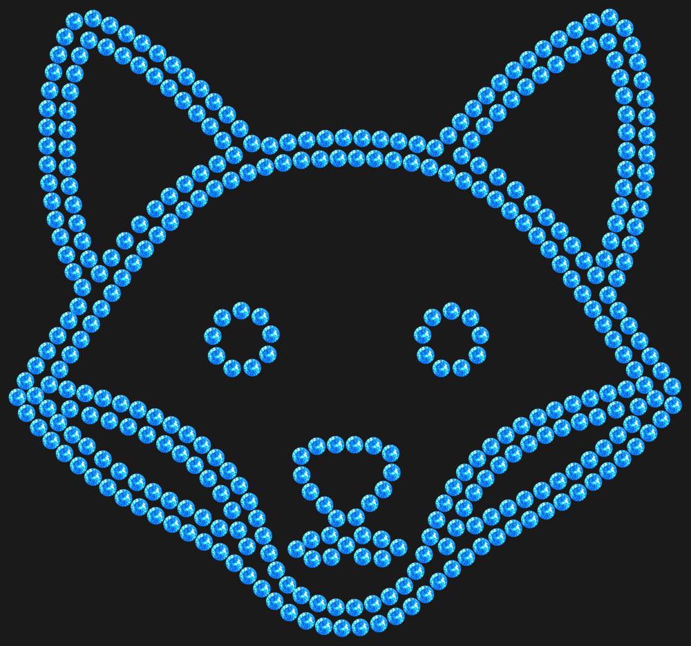 Трафарет Fox — RHT_FOX1_SS16_LT_SAPPHIRE