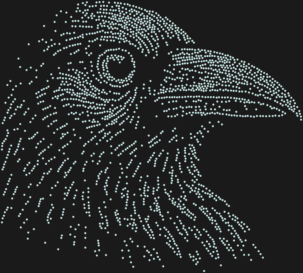 Трафарет Ворон — RHT_RAVEN1_SS16_CRYSTAL_AB_DMC