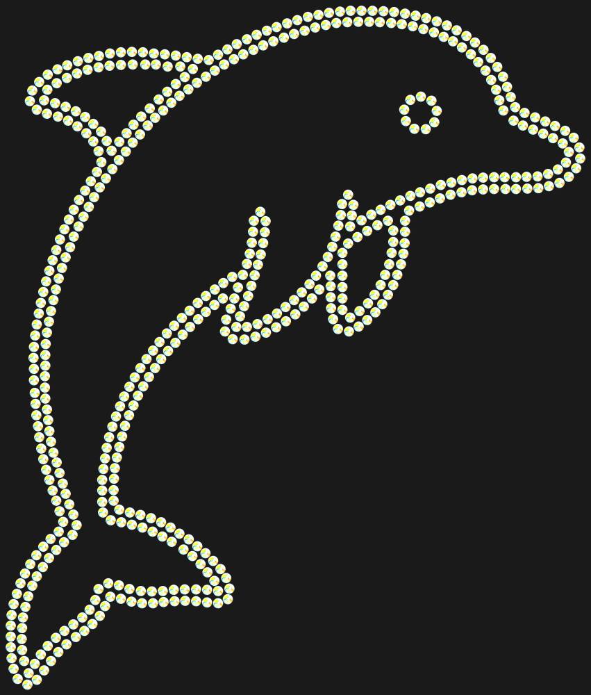 Трафарет Dolphin — RHT_DOLPHIN1_SS6_CRYSTAL_AB