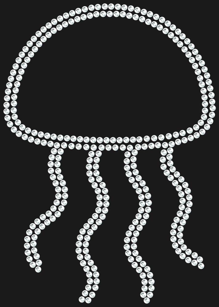 Трафарет Jellyfish — RHT_JELLYFISH1_SS6_CRYSTAL_CLEAR