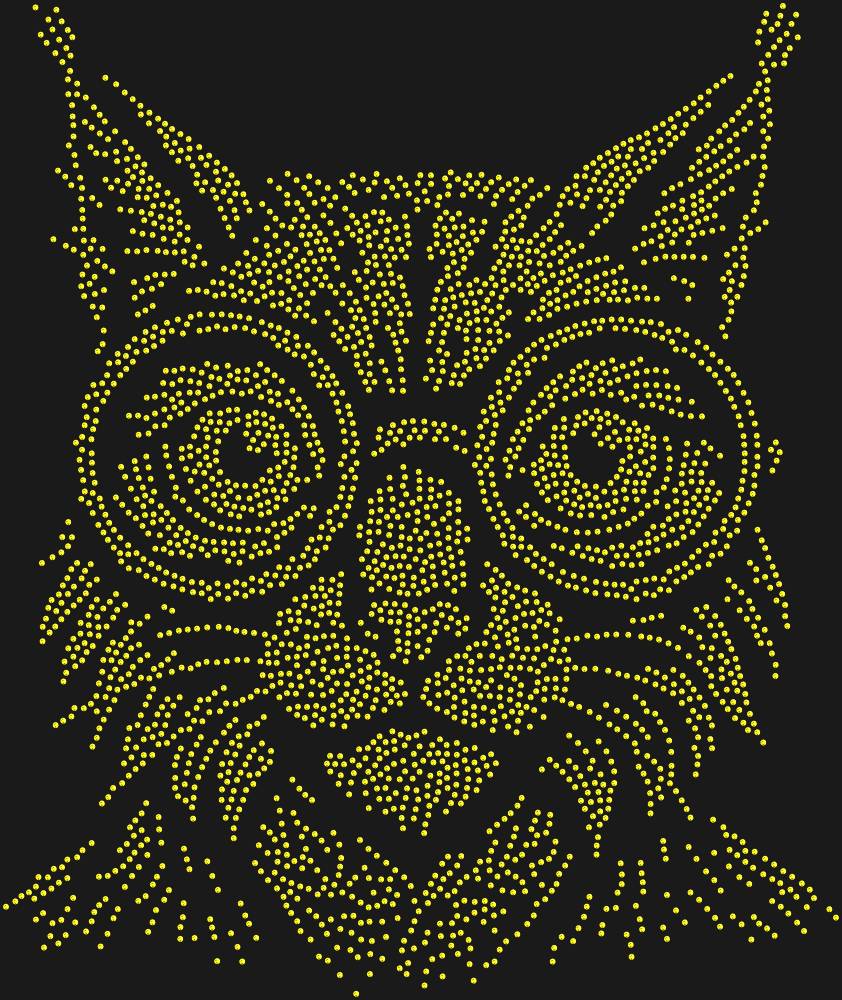 Трафарет Рысь в очках — RHT_LYNX1_SS16_OLIVE