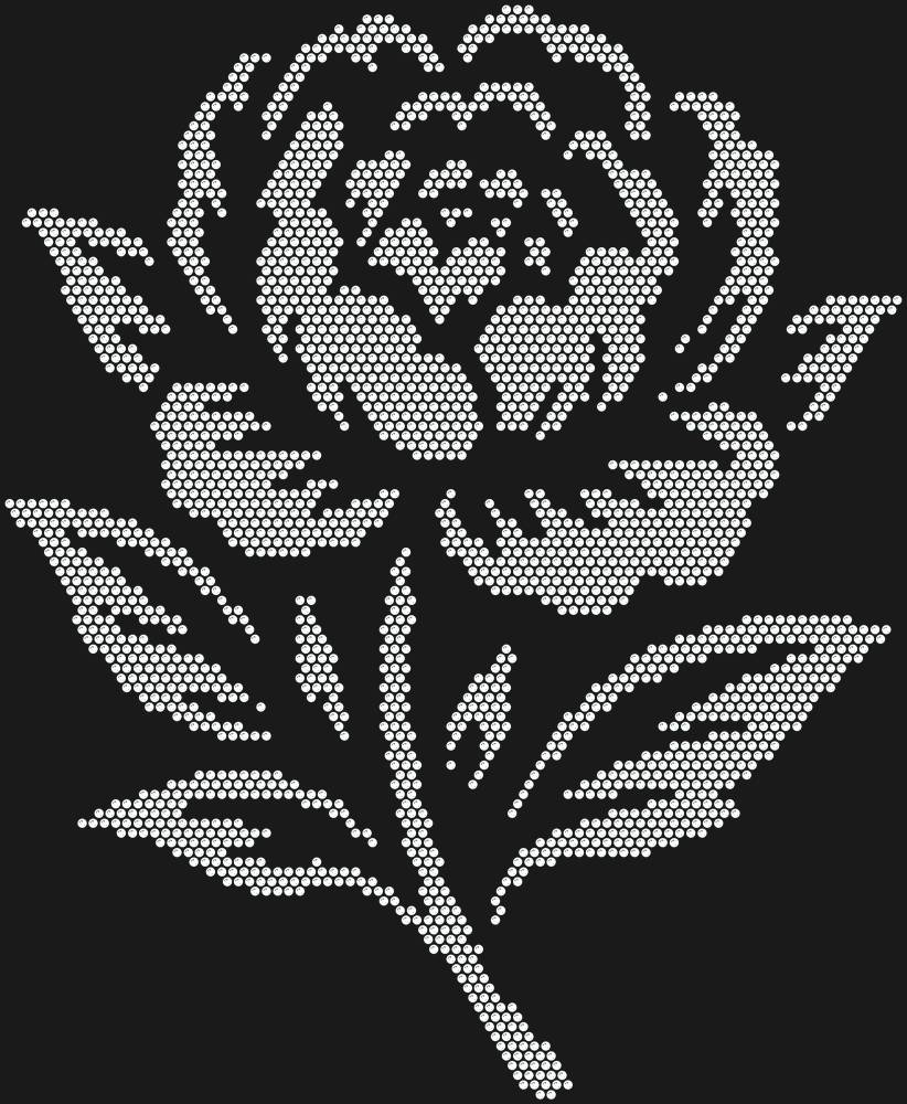 Трафарет Peony — RHT_PEONY1_SS6_CRYSTAL_CLEAR