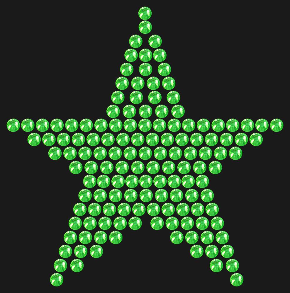 Трафарет Mini Star Classic — RHT_STAR3_SS16_LT_PERIDOT