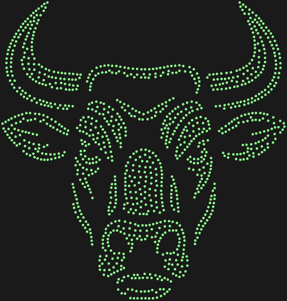 Трафарет Bull — RHT_BULL1_SS16_LT_PERIDOT