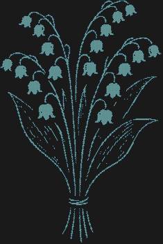 Букет из страз «Букет из ландышей» — настоящее чудо, собранное из 6032 сверкающих капель света, воплотит нежность весеннего утра прямо на вашей одежде.