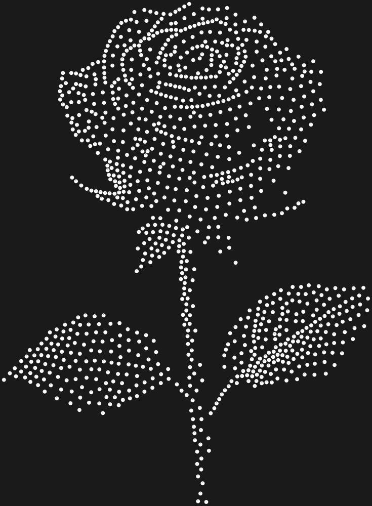Трафарет Rose — RHT_ROSE3_SS16_CRYSTAL_CLEAR