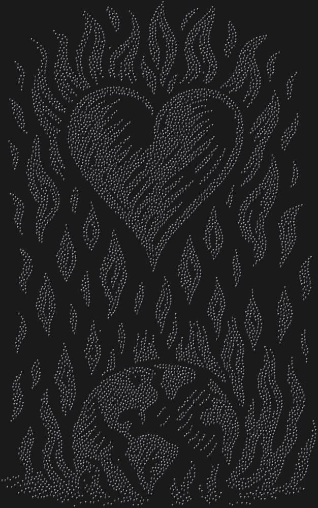 Трафарет Heart — RHT_HEARTFIRE1_SS3_JET_BLACK