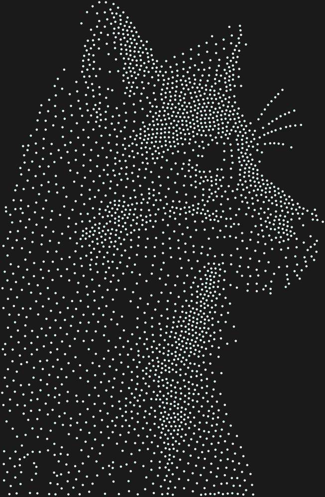 Трафарет Fox — RHT_FOX2_SS10_CRYSTAL_AB_DMC