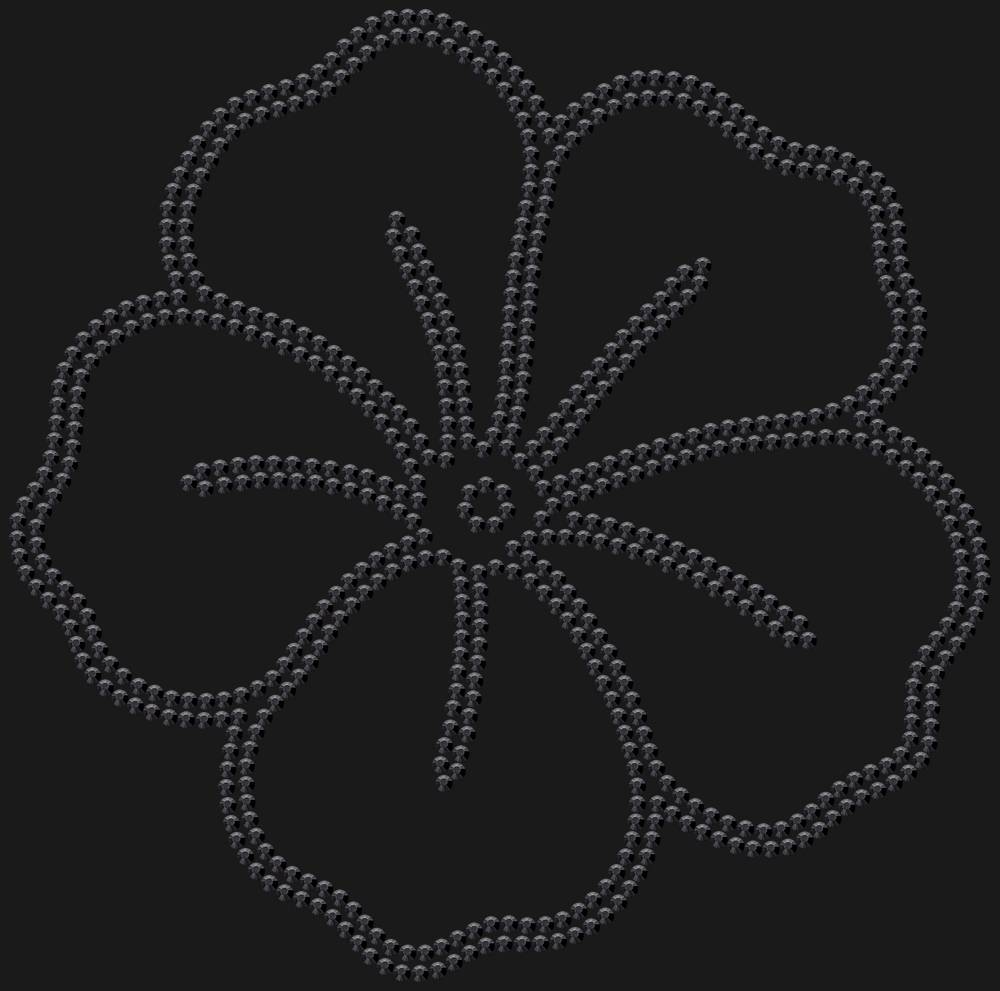 Трафарет Petunia — RHT_PETUNIA1_SS16_JET_BLACK