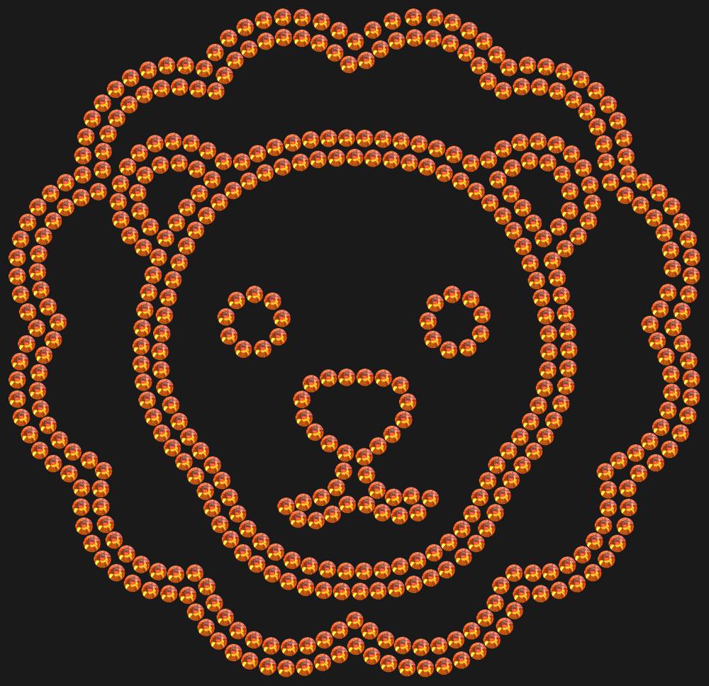 Трафарет Leo — RHT_LION2_SS16_RED_VOLCANO