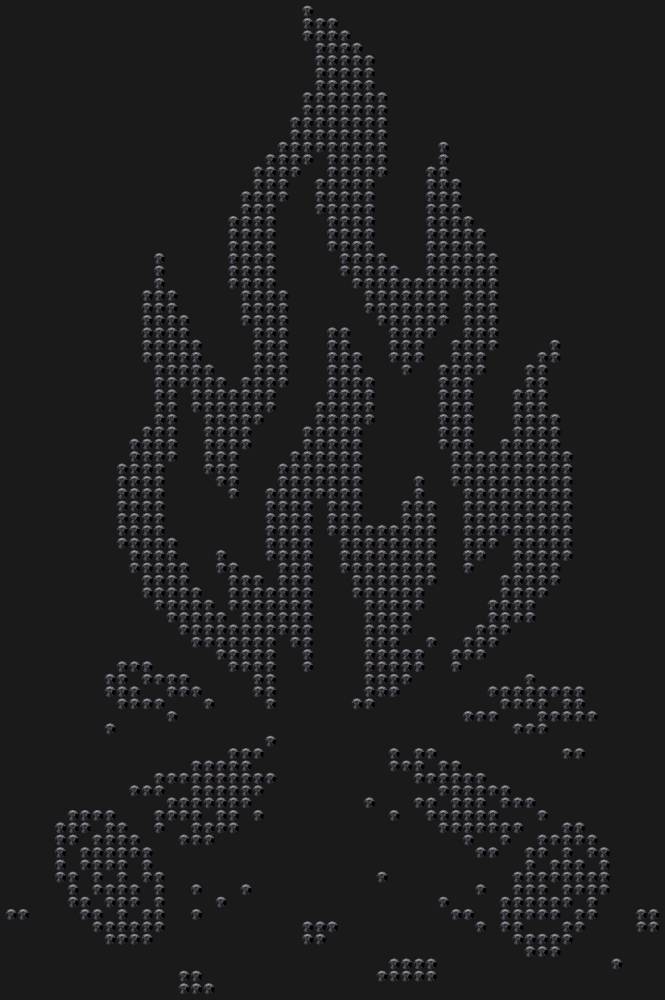 Трафарет Bonfire — RHT_BONFIRE1_SS16_JET_BLACK