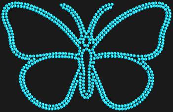 Diamond painting by numbers "Butterfly". 517 rhinestones. This natural motif symbolizes renewal and the beauty of the moment, giving the image playfulness, freshness, and light magic.