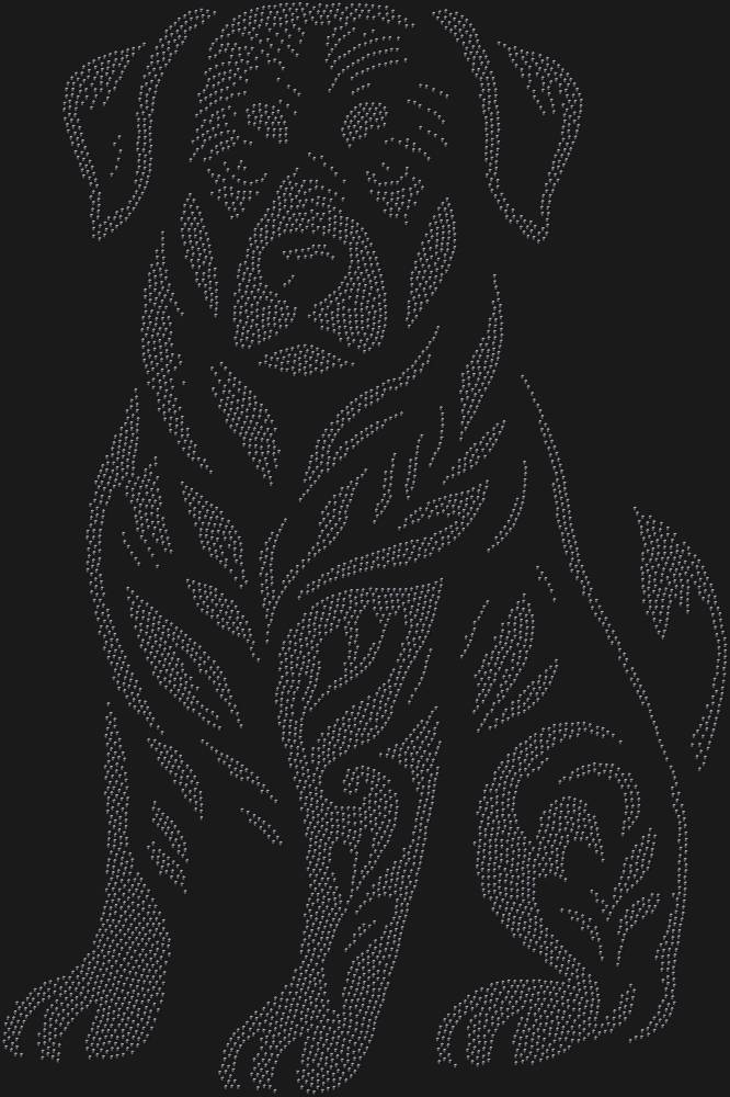 Трафарет Rottweiler — RHT_ROTTWEILER1_SS4_JET_BLACK