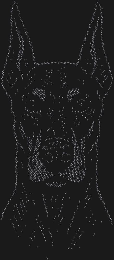 Трафарет Doberman — RHT_DOBERMAN1_SS16_JET_BLACK