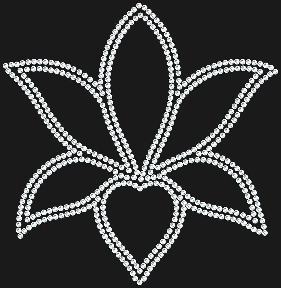 Трафарет Lily — RHT_LILY1_SS10_CRYSTAL_CLEAR
