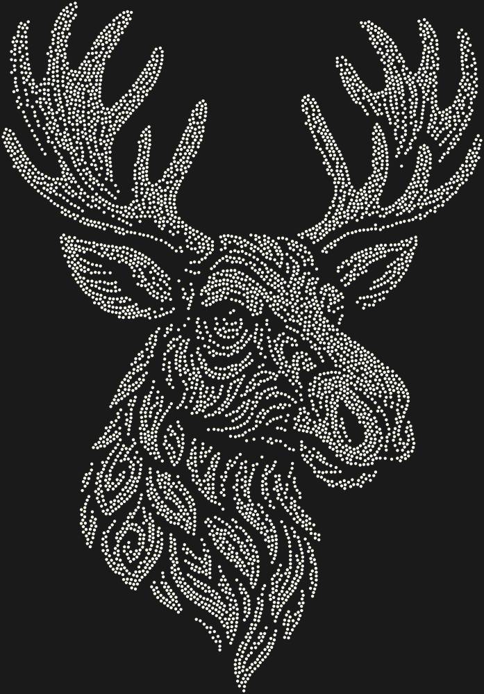 Трафарет Лось — RHT_ELK1_SS6_CRYSTAL_AB