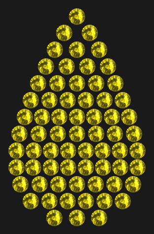 Трафарет Mini drop — RHT_DROP1_SS10_OLIVE