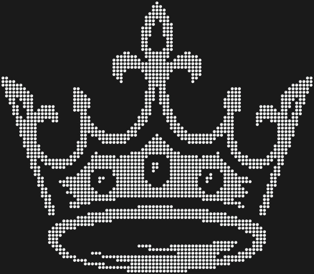 Трафарет Crown — RHT_CROWN2_SS10_CRYSTAL_CLEAR