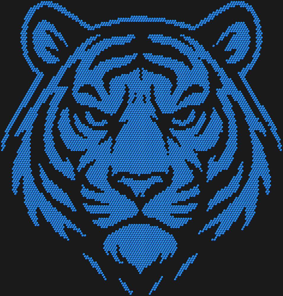 Трафарет Tiger — RHT_TIGER1_SS16_SAPPHIRE