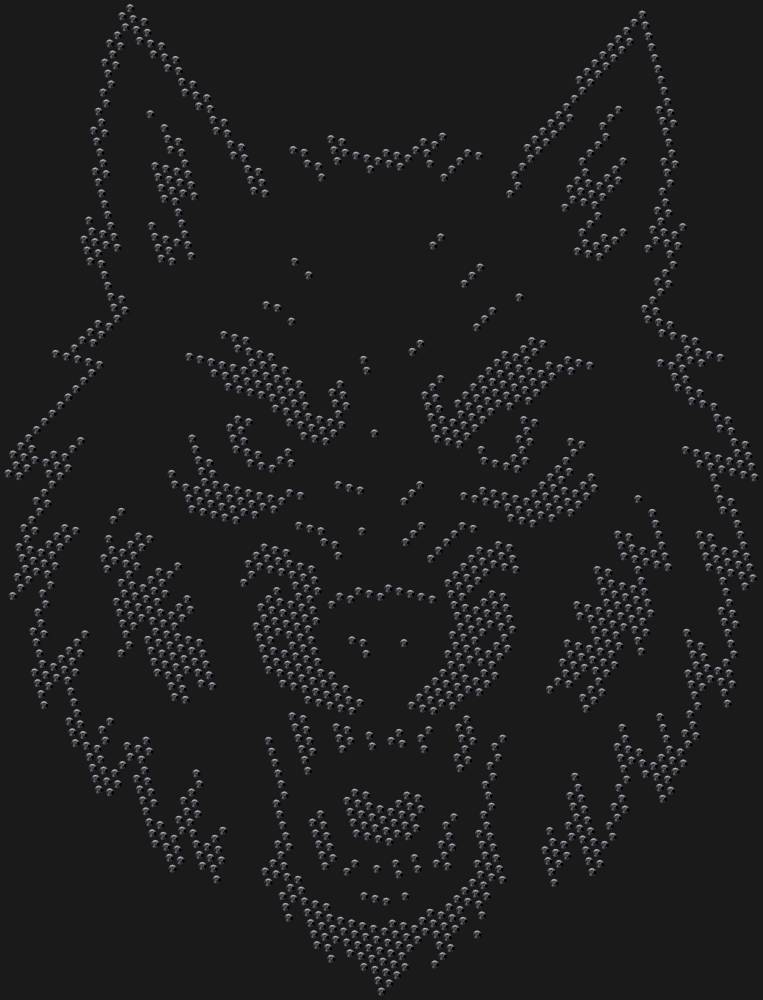 Трафарет Wolf — RHT_WOLF1_SS16_JET_BLACK