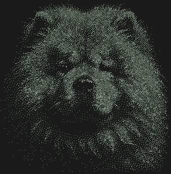 Наш «Пушистый чау-чау», будто сошедший с небес, засияет в каждом уголке вашего дома, ведь в нём мерцают 8248 искрящихся страз.