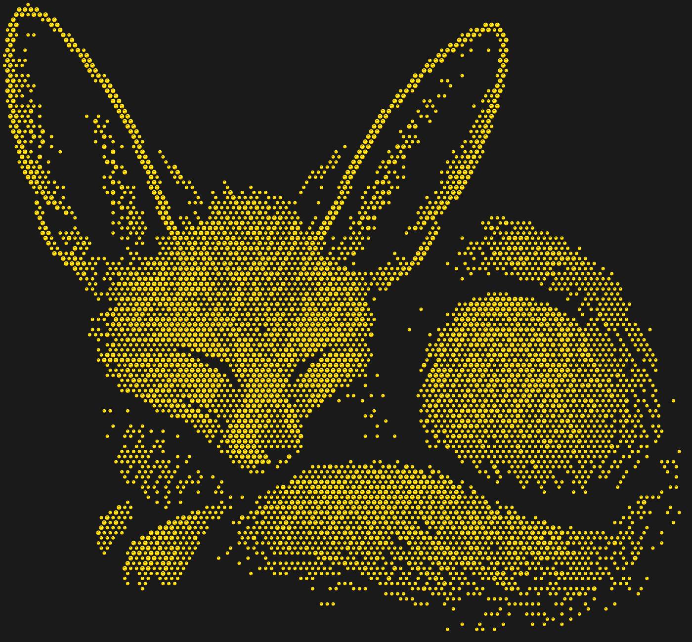 Трафарет Лисица фенек — FENNEC1